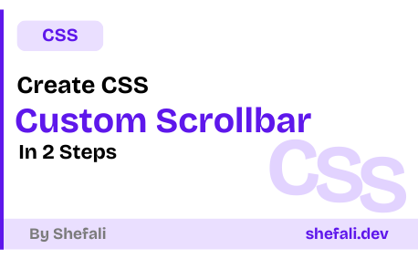 CSS Custom Scrollbar