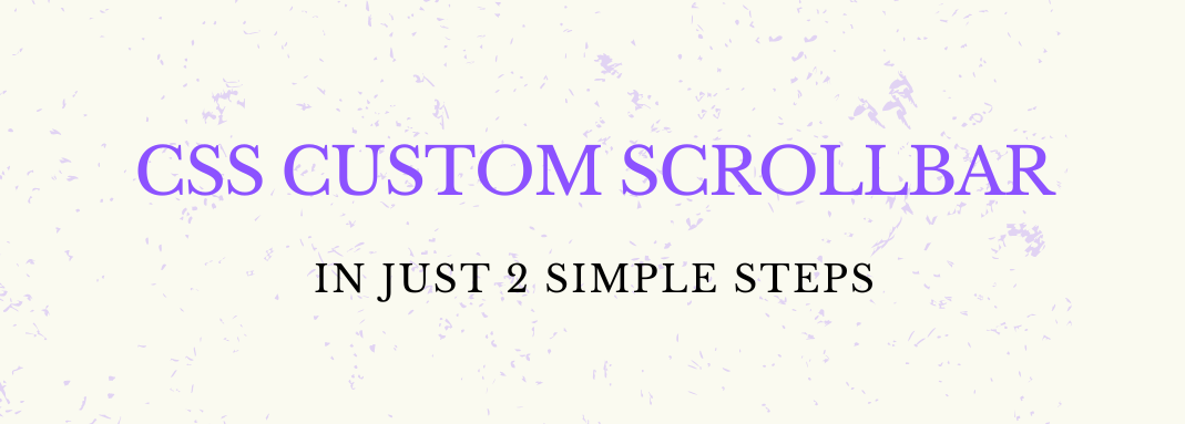 CSS Custom Scrollbar