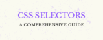 CSS Selectors