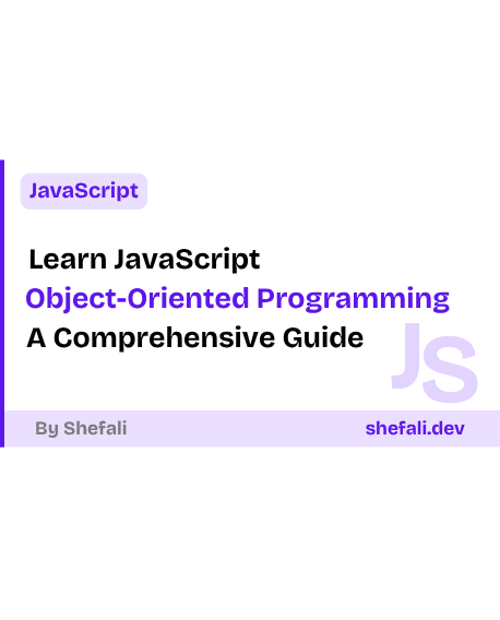 JavaScript Object-Oriented Programming