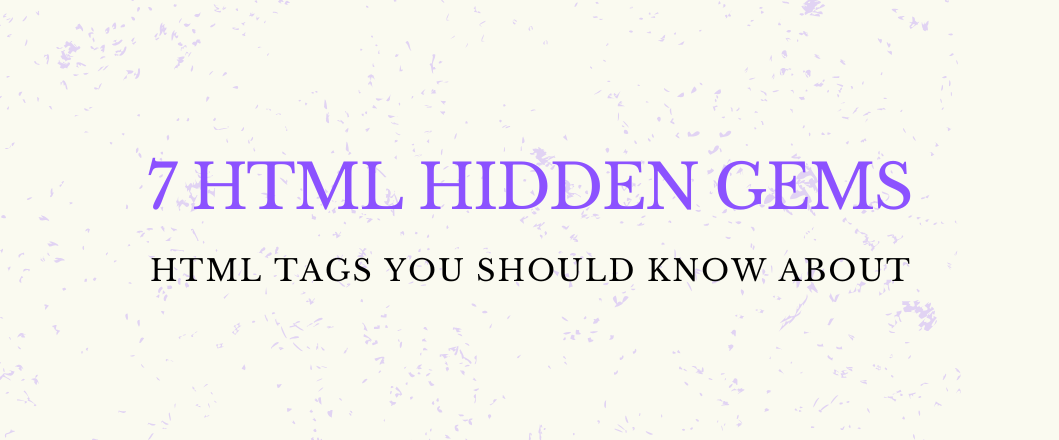 HTML Tags