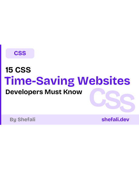 Time-Saving CSS Websites