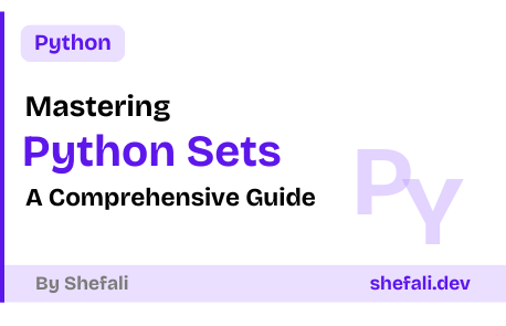 python sets