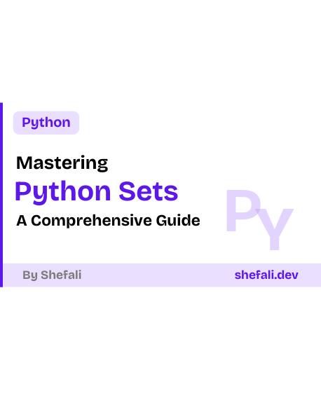 python sets
