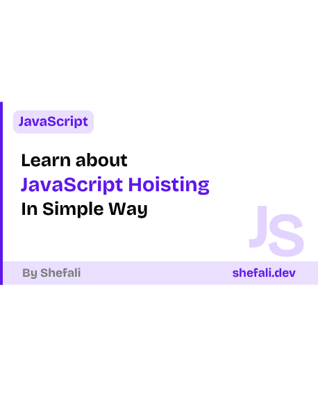 JavaScript Hoisting