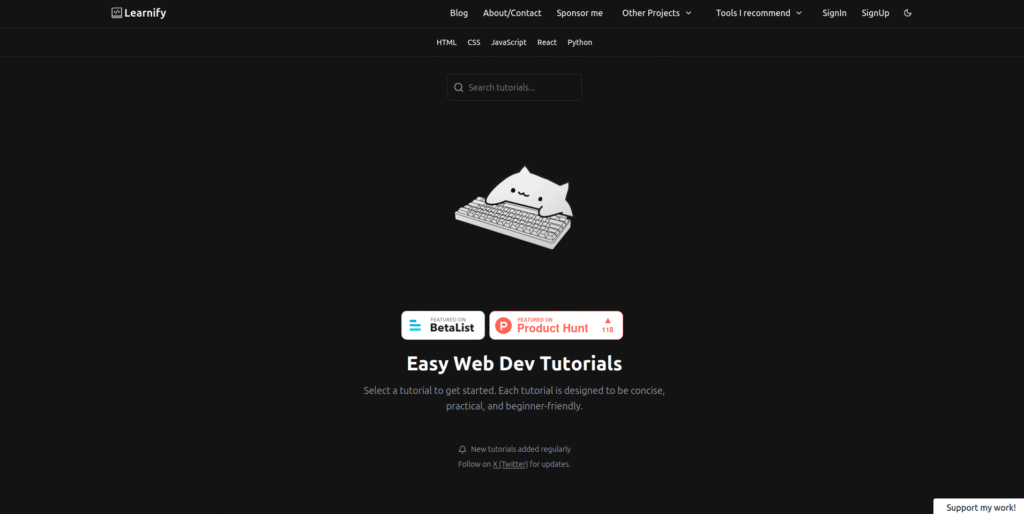 Learn and Practice CSS - Learnify