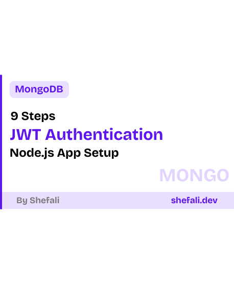 JWT Authentication Node.js App Setup