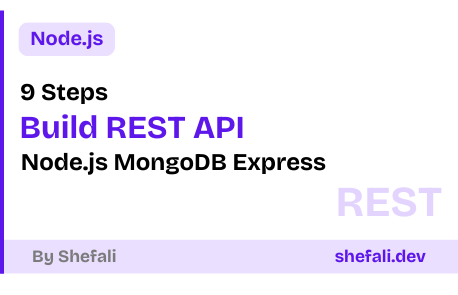 Build REST API Node.js MongoDB Express