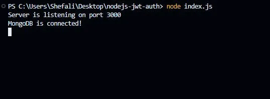 node index.js