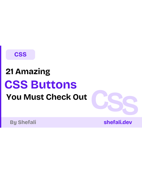 Amazing CSS Buttons