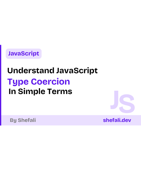Type Coercion in JavaScript