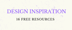 design inspiration resources