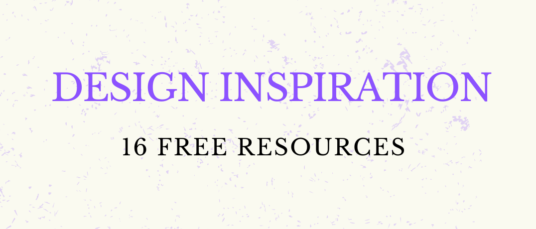 design inspiration resources