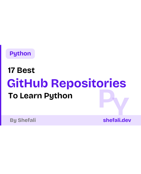 GitHub Repositories to Learn Python
