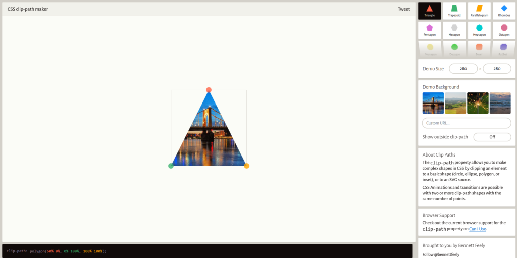 CSS Clip Path Generator