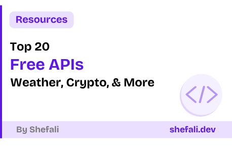 Free APIs for Developers