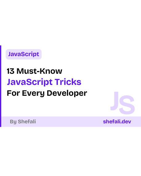 JavaScript Tricks