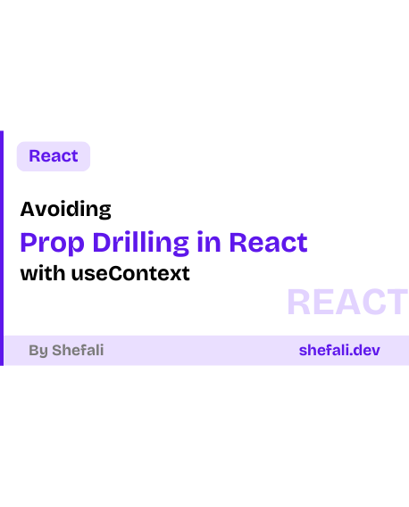 Avoiding Prop Drilling in React with useContext