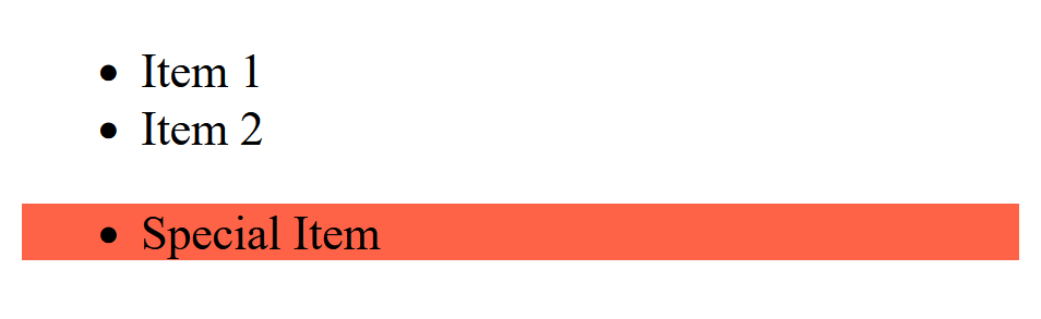 CSS :has() pseudo class