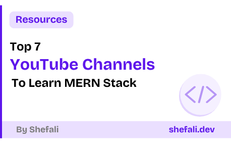 YouTube Channels to Learn MERN Stack