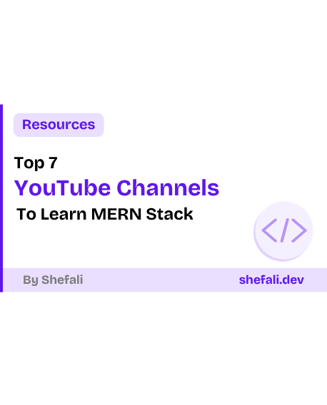 YouTube Channels to Learn MERN Stack