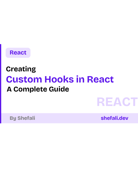 Custom Hooks in React