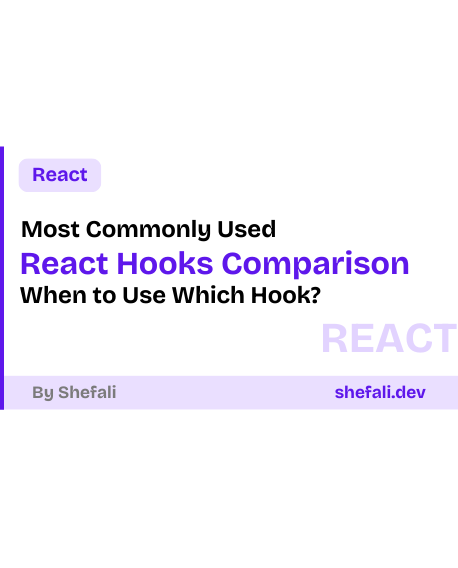React Hooks Comparison