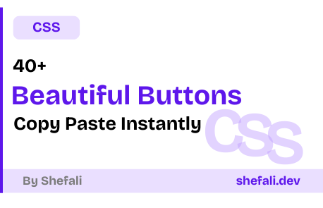 40+ Beautiful CSS Buttons