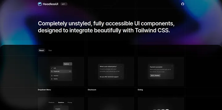 Headless UI