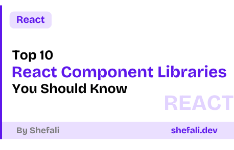 React Component Libraries