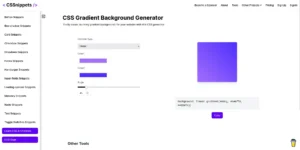 CSS Gradient Background Generator