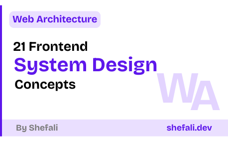 frontend system design concepts