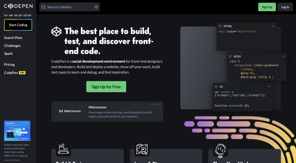 CodePen - Online editor