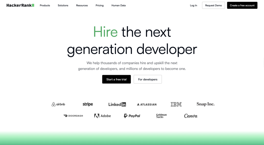 HackerRank - Websites to Practice HTML CSS and JavaScript