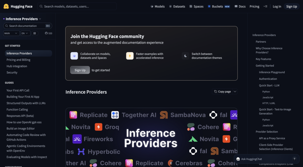 Hugging Face Inference API - AI APIs