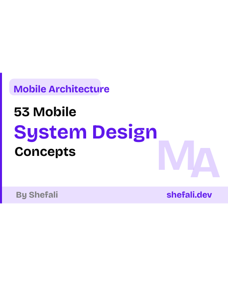 Mobile System Design Concepts