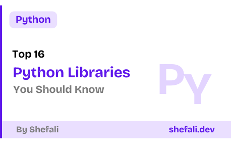 Python Libraries