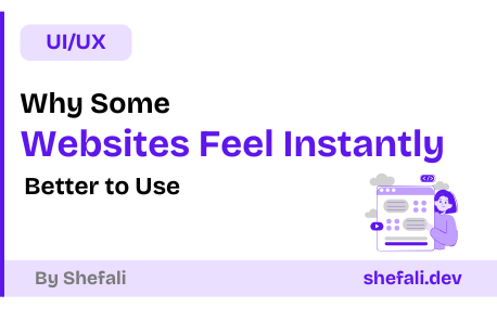 Why Some Websites Feel Instantly Better to Use
