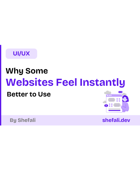Why Some Websites Feel Instantly Better to Use