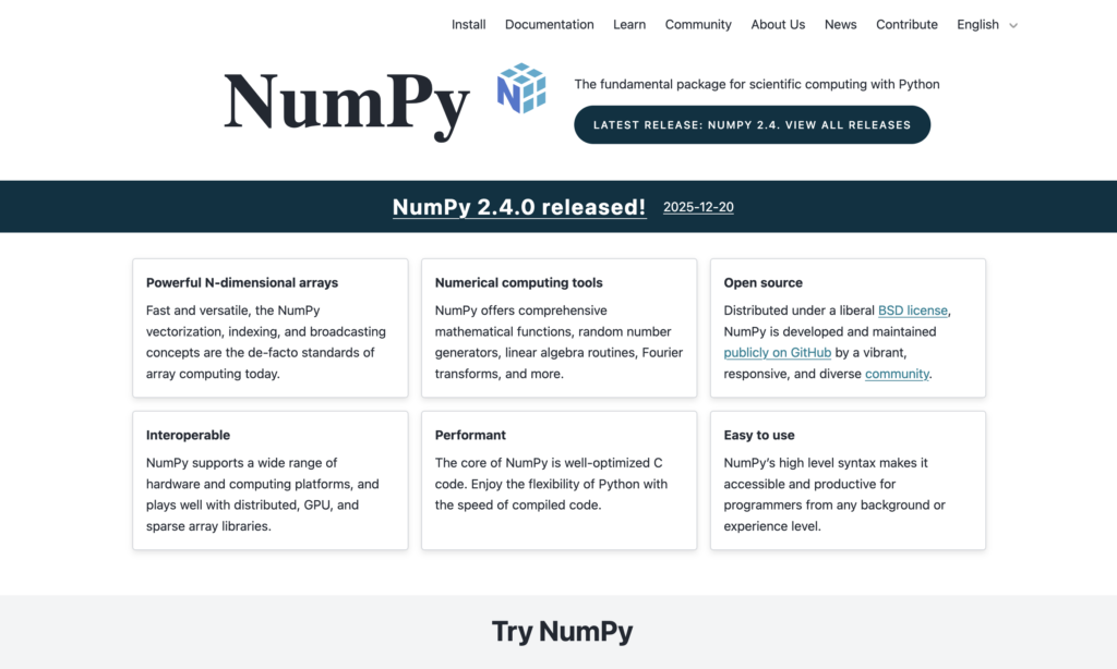 NumPy