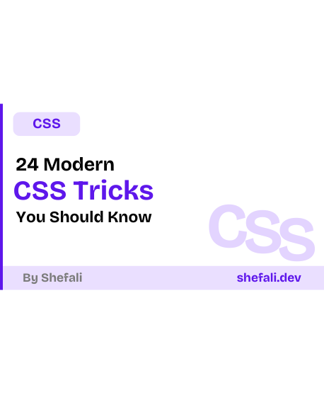 Modern CSS Tricks