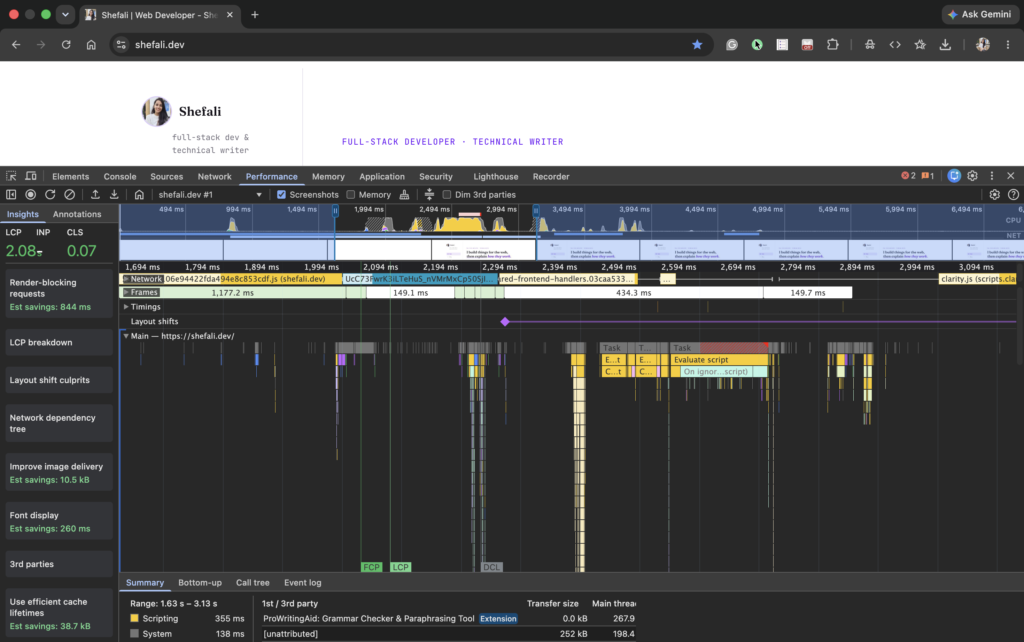 Chrome DevTools Tricks - Performance Panel: Record and Identify Bottlenecks