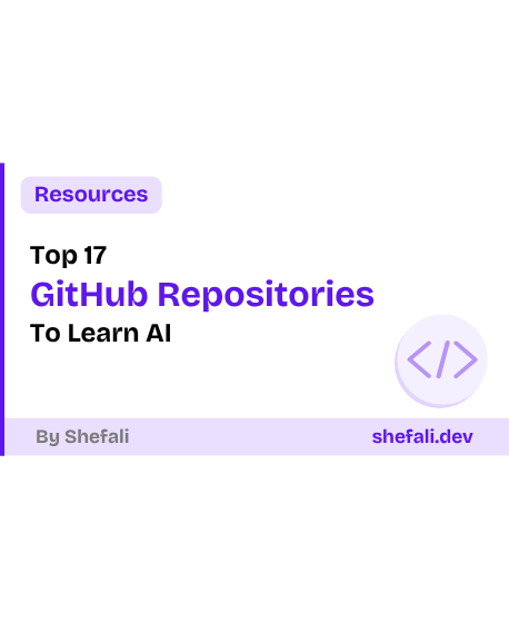 GitHub Repositories to Learn AI
